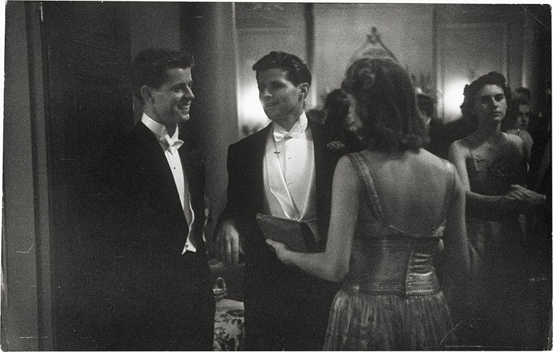Lot 4209, Auction 126, Salomon, Erich, John F. Kennedy and his brother Joe Jr. at a party, London