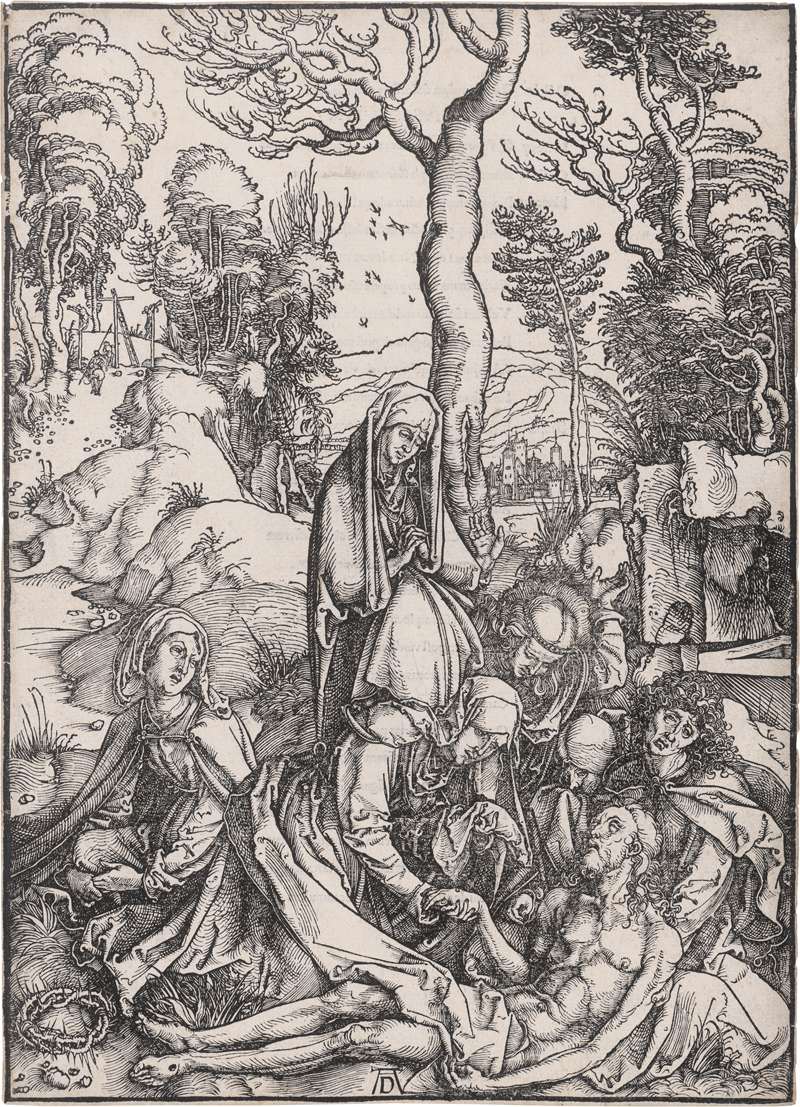 Lot 5090, Auction 126, Dürer, Albrecht, Beweinung Christi