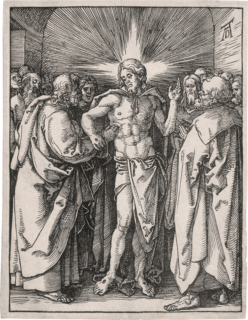 Lot 5095, Auction 126, Dürer, Albrecht, Der ungläubige Thomas
