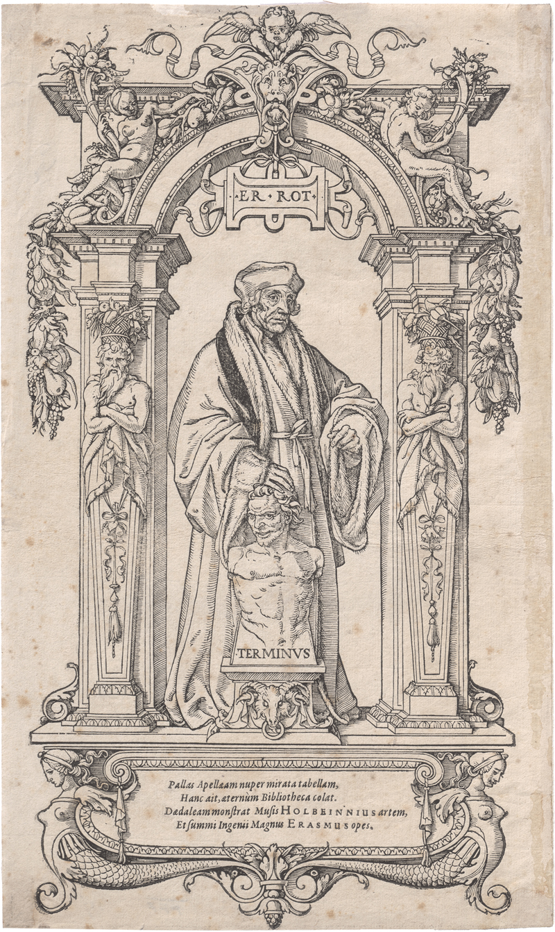 Lot 5135, Auction 126, Holbein d. J., Hans, Erasmus von Rotterdam