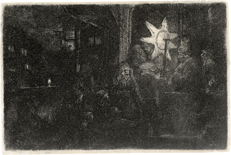 Lot 5200, Auction 126, Rembrandt Harmensz. van Rijn, Dreikönigsabend