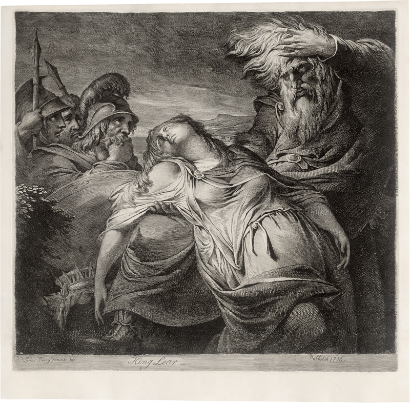 Lot 5262, Auction 126, Barry, James, König Lear und Cordelia