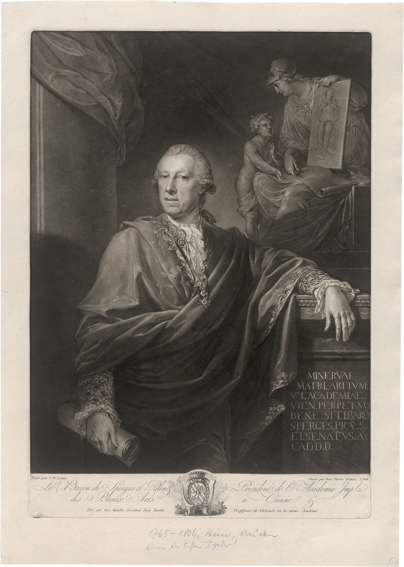 Lot 5313, Auction 126, Pichler, Johann Peter, Bildnis Jospeh Freiherr von Sperges auf Palenz und Reisdorf