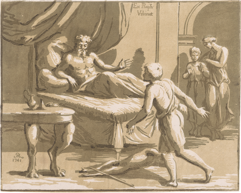 Lot 5346, Auction 126, Zanetti, Anton Maria, Isaak segnet Esau