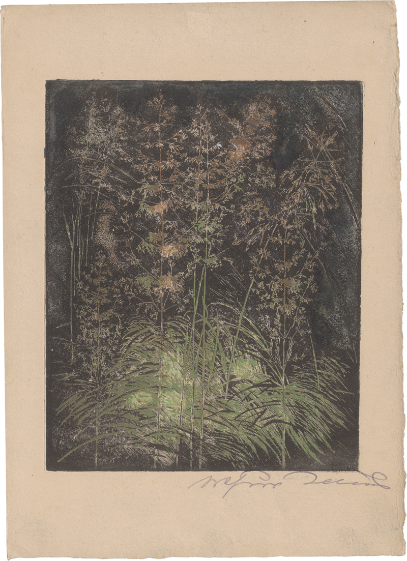 Lot 5435, Auction 126, Illies, Arthur, Blühendes Gras