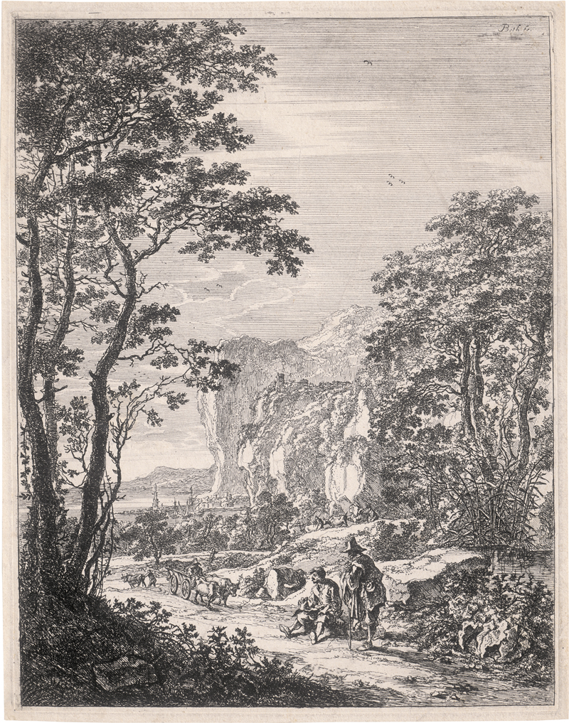 Lot 5510, Auction 126, Both, Jan, Die Landschaft mit dem Ochsenkarren