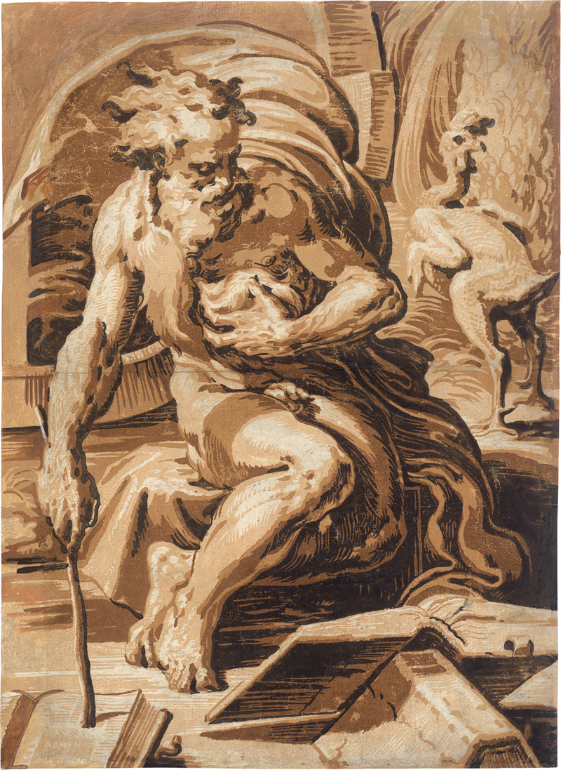 Lot 5519, Auction 126, Carpi, Ugo da, Diogenes