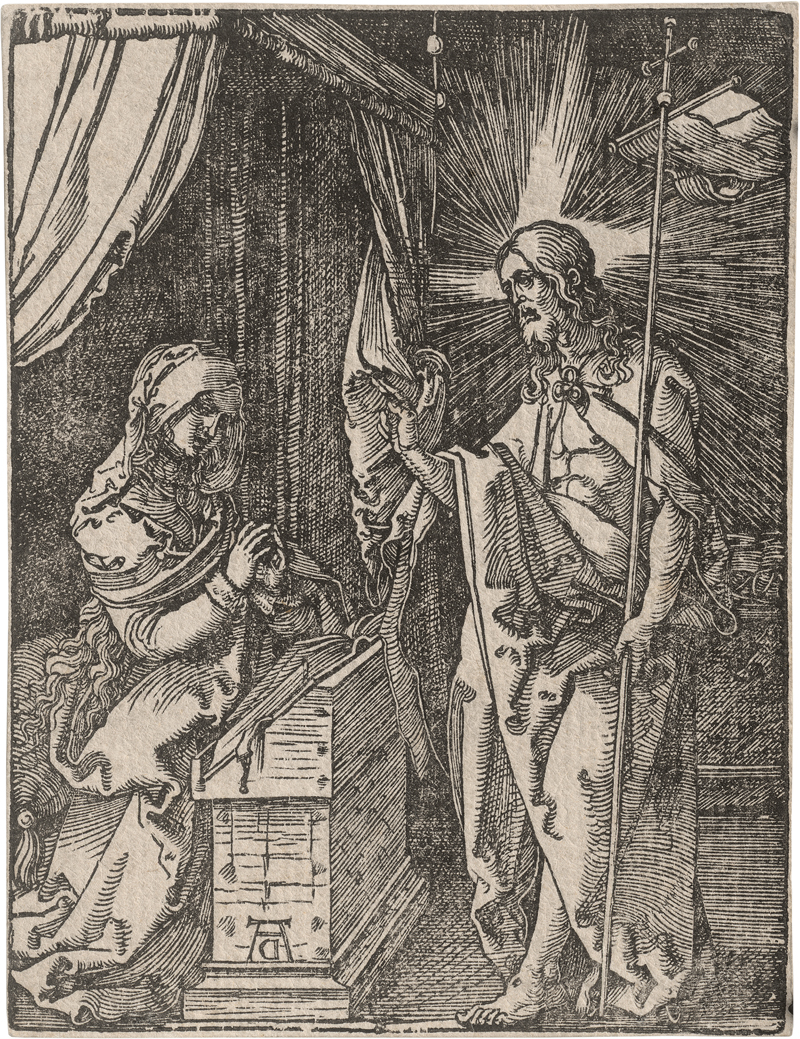 Lot 5543, Auction 126, Dürer, Albrecht, Christus erscheint seiner Mutter