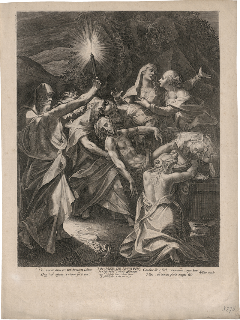 Lot 5687, Auction 126, Sadeler, Aegidius, Die Grablegung