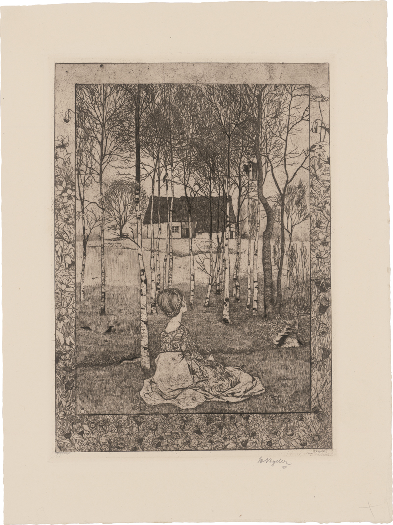 Lot 7001, Auction 126, Vogeler, Heinrich, Frühling