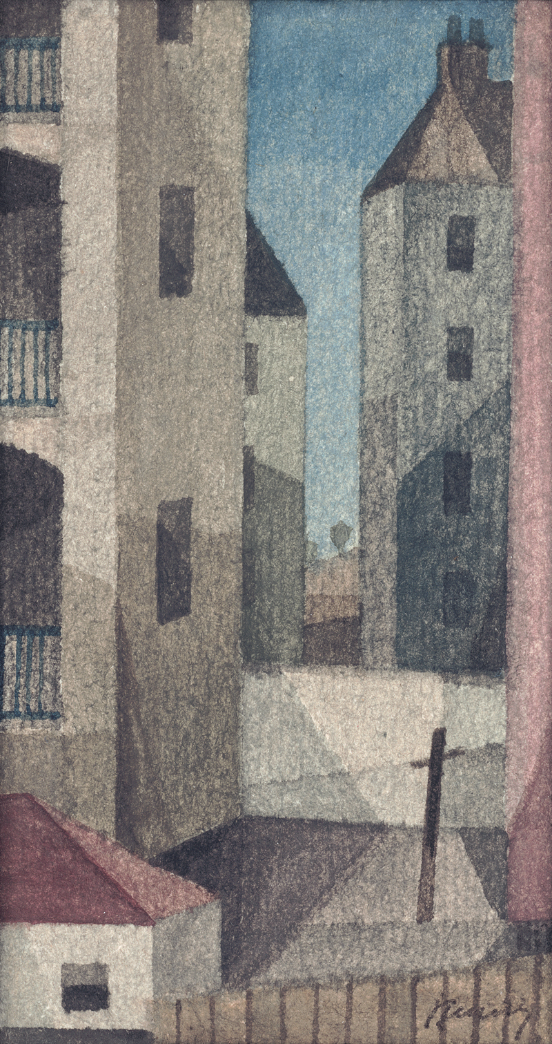 Lot 7158, Auction 126, Beneš, Vlastimil, Stadtansicht