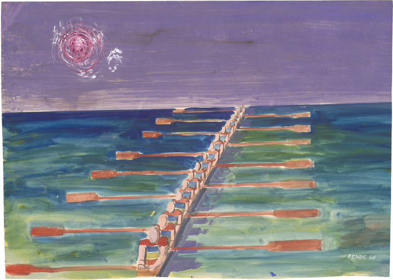 Lot 7177, Auction 126, Ende, Edgar, Die Ruderer