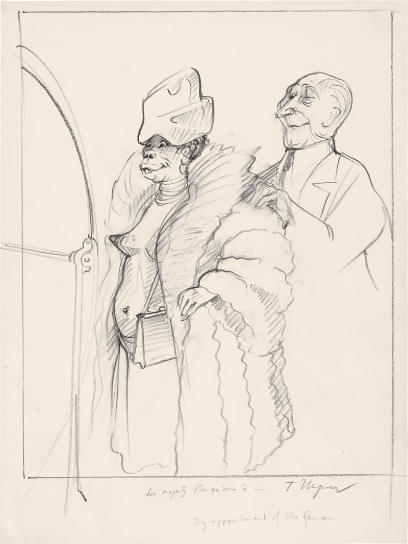Lot 7220, Auction 126, Ungerer, Tomi, By appointment of the Queen