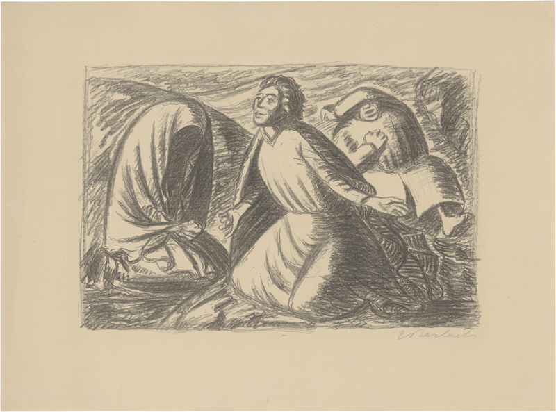 Lot 8021, Auction 126, Barlach, Ernst, Hoffnung und Verzweiflung II