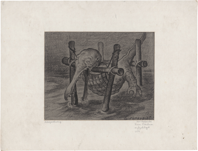 Lot 8116, Auction 126, Großpietsch, Curt, Zum Trocknen aufgehängt