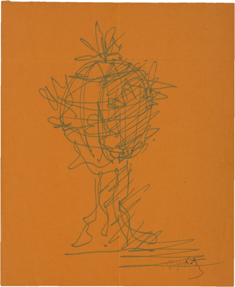 Lot 8172, Auction 126, Lipchitz, Jacques, Ideenskizze