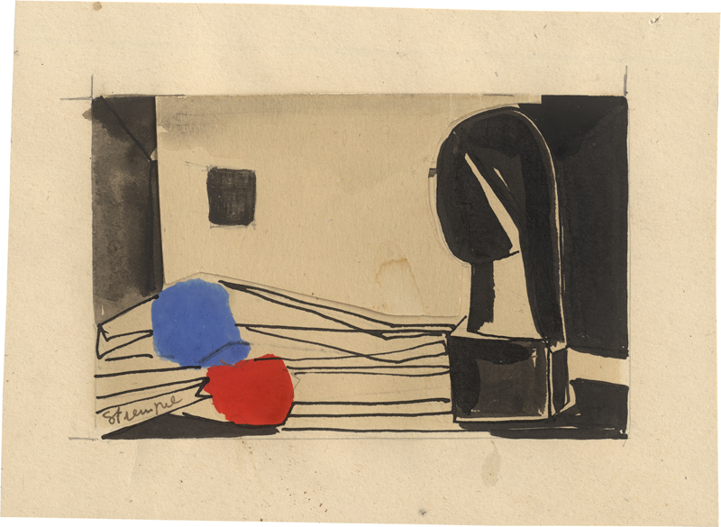 Lot 8269, Auction 126, Strempel, Horst, Abstraktes Stilleben